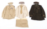 WWII - VIETNAM WAR US ARMY OFFICER UNIFORMS