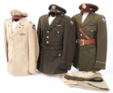 WWII US ARMY AIR FORCE AVIATOR OFFICER UNIFORMS