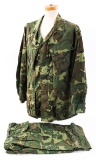 VIETNAM WAR EARLY ERDL NON RIP-STOP BDU SET