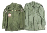 VIETNAM WAR US ARMY OG-107 & JUNGLE JACKET