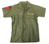 VIETNAM WAR USN 511 RIVER DIVISION UTILITY SHIRT