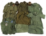 VIETNAM WAR OG107 UTILITY SHIRTS & M1 HELMET LINER