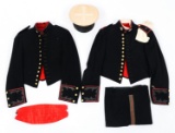 COLD WAR ERA USMC OFFICER EVENING DRESS UNIFORMS