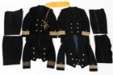 COLD WAR USN OFFICER DRESS & MESS DRESS UNIFORMS