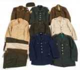 COLD WAR US ARMED FORCES UNIFORM LOT