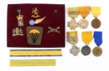 WWI - WWII DUTCH CAMPAIGN MEDALS & BADGES