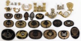 CIVIL WAR UNION OFFICER CAP INSIGNIA LOT OF 29