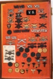 SPAN-AM - WWI US ARMY VETERINARIAN CORPS INSIGNIA