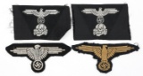 WWII GERMAN SS PANZER & WAFFEN SS PATCHES