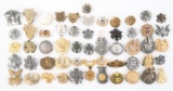 WWII - COLD WAR US ARMY CAP BADGES & INSIGNIA LOT