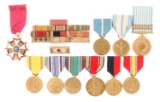 WWII - KOREAN WAR US ARMY NAMED MEDAL GROUPING