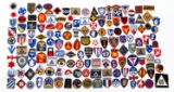 WWII - COLD WAR US ARMED FORCES PATCH LOT OF 175