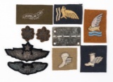 WWII AAF & RAF WINGED BOOTS - CATERPILLAR & WINGS