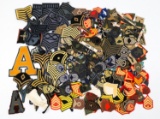 WWII - MODERN US ARMED FORCES RANK PATCH LOT