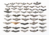 COLD WAR USAF PILOT QUALIFICATION WINGS LOT OF 51