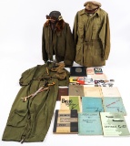 WWII US AAF NAMED OFFICER CBI PILOT GROUPING