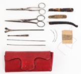 INDIAN WARS SURGEON MEDICAL STITCHING KIT