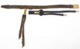 SPAN-AM WAR US ARMY OFFICER M1872 DRESS SWORD BELT