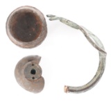 CIVIL WAR CANNONBALL PIECES AND SWORD GUARD