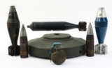 WWII - MODERN US ARMY ORDNANCE LOT OF 7