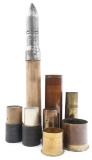 WWII - COLD WAR US ARTILLERY & AA SHELL LOT