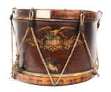 CIVIL WAR UNION REGIMENTAL SNARE DRUM