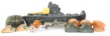 MILITARY THEMED SALT & PEPPER SHAKERS