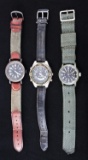COLD WAR US MILITARY & CIVILIAN WATCHES LOT OF 3