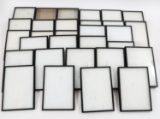 COLLECTIBLE DISPLAY CASE RIKER MOUNT LOT OF 30