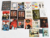 WORLD MILITARY UNIFORMS & INSIGNIA REFERENCE BOOKS