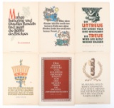 WWII GERMAN NSDAP WEEKLY MUCHEN DISTRICT POSTERS