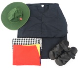 1980'S MANUFACTURED VIET CONG UNIFORM & FLAG