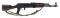 ROMANIAN MODEL SAR2 AK-74 5.45mm SEMI AUTO RIFLE
