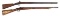 PERCUSSION RIFLES FOR PARTS OR REPAIR LOT OF 2
