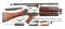 FN FAL 7.62x51mm MACHINE GUN PARTS KIT