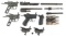 FIREARM PARTS LOT - STEN, UZI, & HK
