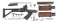 DS ARMS MODEL SA 58 .308 CALIBER RIFLE PARTS KIT