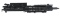 AR-15 PISTOL ALUMINUM .223 CALIBER UPPER RECEIVER