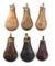 SMALL POWDER FLASKS - LOT OF 6