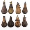 POWDER FLASKS - LOT OF 8