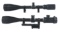 RIFLE SCOPES LOT OF 2 - TRINITY FORCE & BARSKA