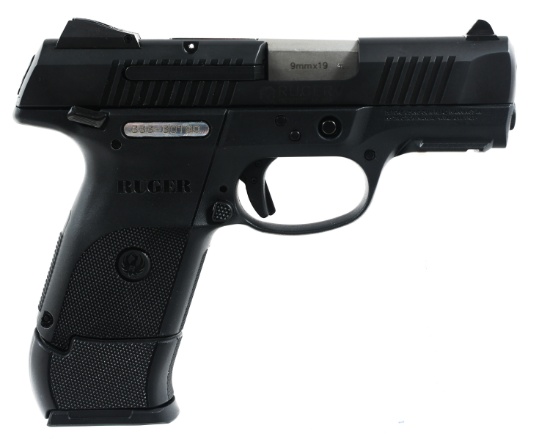 RUGER MODEL SR9c 9mm CALIBER SEMI AUTO PISTOL