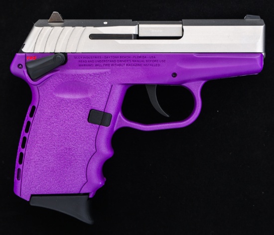 SCCY CPX-1 SEMI AUTO 9mm CALIBER PISTOL