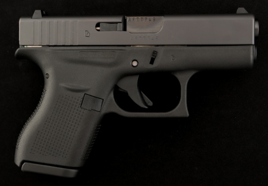 GLOCK MODEL 42 .380 ACP CAL SEMI AUTOMATIC PISTOL