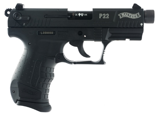 WALTHER MODEL P22 .22 LR CAL SEMI AUTOMATIC PISTOL