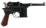 MAUSER C96 BOLO 9MM BROOMHANDLE PISTOL