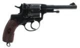 1938 RUSSIAN TULA MODEL 1895 NAGANT REVOLVER