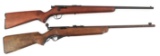 SPRINGFIELD & WARDS RIFLES 22 CAL - LOT OF 2