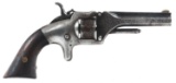 MANHATTAN FIREARMS ENGRAVED 1st MODEL .22 REVOLVER