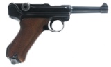 WWII GERMAN MAUSER S/42 CODE P08 LUGER PISTOL